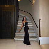 High Slit Sequin Long Dress Prom Dress