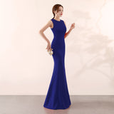 Toast Dress Bride Wedding Long Cocktail Elegant Fishtail Engagement Bridal Evening Dress Women ¨C Best Wedding Dress for Bride