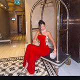 High Slit Sequin Long Dress Prom Dress