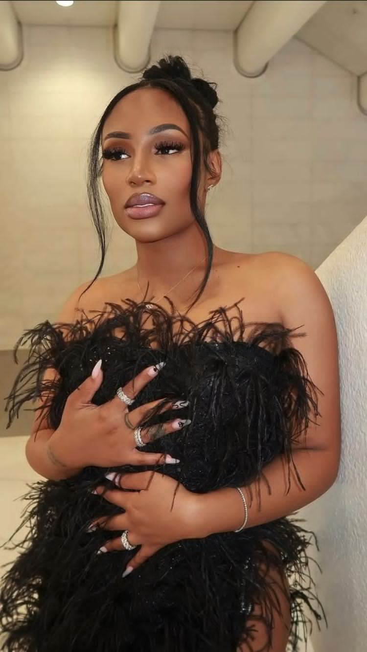 Sexy Black Evening Dress,Unique Black Evening Gown Y2217