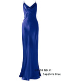 Crystal Mulberry Silk Gown
