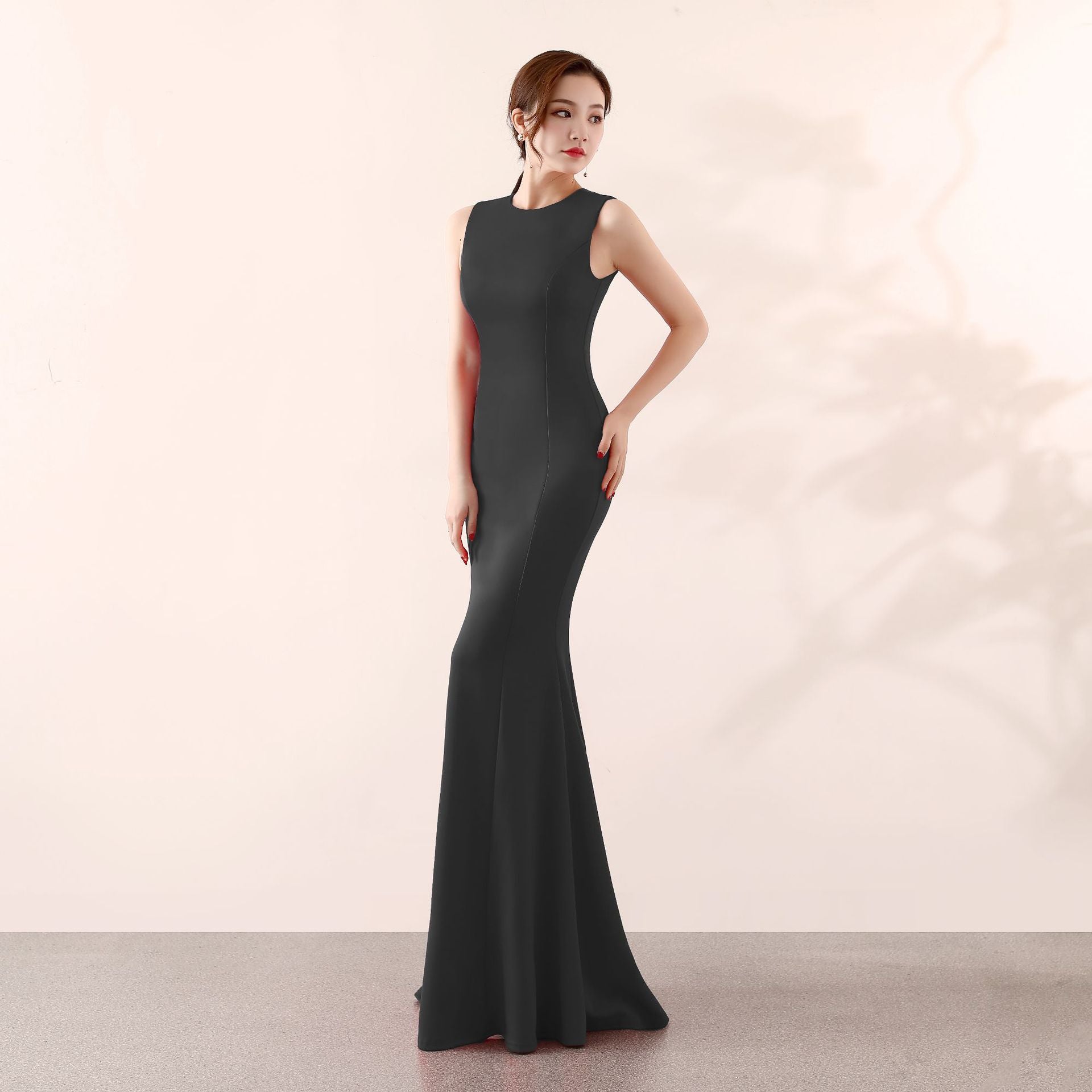 Toast Dress Bride Wedding Long Cocktail Elegant Fishtail Engagement Bridal Evening Dress Women ¨C Best Wedding Dress for Bride