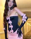 Lace Embellished Bandage Dress for Night Party