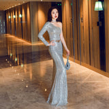 Women's Fairy Dream Socialite Gathering Party Evening Dress ¨C Long Slimming Toast Dress for Bride ¨C Formal Gown