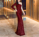 Women's Fairy Dream Socialite Gathering Party Evening Dress ¨C Long Slimming Toast Dress for Bride ¨C Formal Gown