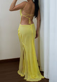 100% Silk Georgette Saara Gown