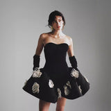 Luxury Crystal Party Bandage Dress