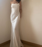 Ryleigh Draped Mulberry Silk Dress