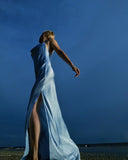 Crystal Mulberry Silk Gown