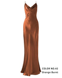 Crystal Mulberry Silk Gown