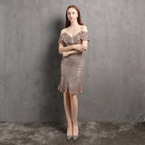 V Neck Little Evening Dress ¨C Elegant Short Socialite Nightclub Women's Party Dress