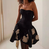 Luxury Crystal Party Bandage Dress