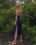 Grace Mulberry Silk Dress