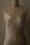 100% Mulberry Silk Simplicity V Neck Dress