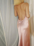 Nude Pink Pure Mulberry Silk Slip Dress