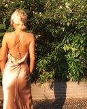 Ryleigh Draped Mulberry Silk Dress