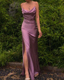 Rhiannon Mulberry Silk Gown
