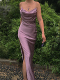 Rhiannon Mulberry Silk Gown